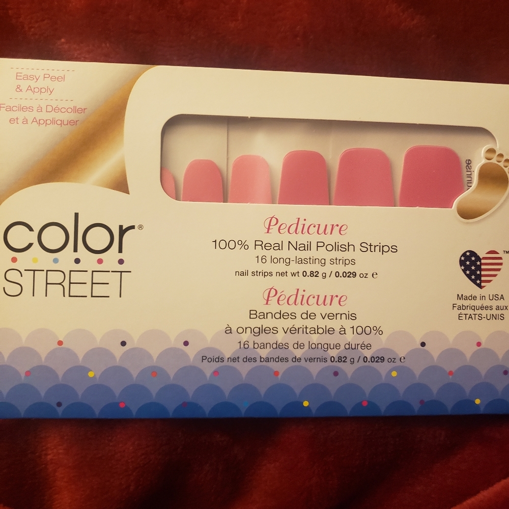 Color street strawberry sunrise